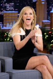 Reese Witherspoon - Appeared on Tonight Show Starring Jimmy Fallon in NYC 12/16/ 2016 