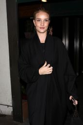 Rosie Huntington-Whiteley - Dines at Madeo Restaurant in Hollywood, CA 12/10/ 2016