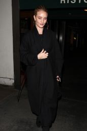 Rosie Huntington-Whiteley - Dines at Madeo Restaurant in Hollywood, CA 12/10/ 2016