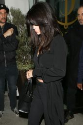 Selena Gomez Night Out Style - at Catch in West Hollywood 12/3/ 2016 