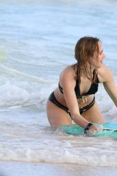 Suki Waterhouse - Enjoys a Day at the Beach - Barbados 12/26/ 2016