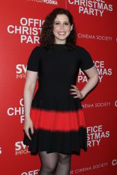 Vanessa Bayer – ‘Office Christmas Party’ Screening in NYC