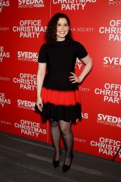 Vanessa Bayer – ‘Office Christmas Party’ Screening in NYC