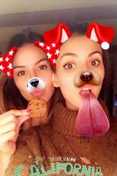 Victoria Justice Social Media Pics, December 2016
