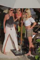 Victoria Silvstedt - Christmas at St Barth 12/25/ 2016