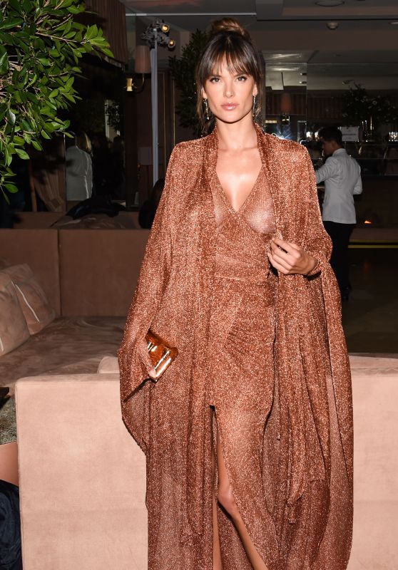 Alessandra Ambrosio – Harper’s Bazaar 150 Most Fashionable Woman Cocktail Party in LA 1/27/ 2017