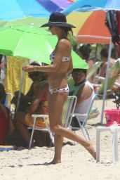 Alessandra Ambrosio - Hits The Beach in Florianópolis, Brazil 12/30/ 2016