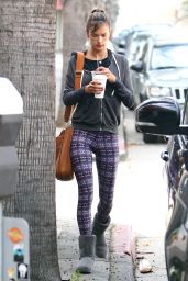 Alessandra Ambrosio - Leaving a Yoga Class in Brentwood 1/16/ 2017 