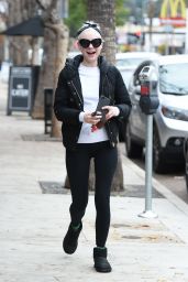 Alessandra Torresani - Lunch With a Friend on New Years Eve in Los Angeles 12/31/ 2016