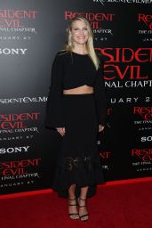 Ali Larter - Resident Evil: The Final Chapter Premiere in Los Angeles 1/23/ 2017
