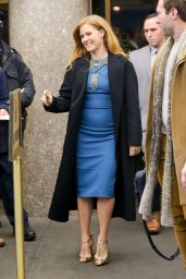 Amy Adams - Leaving NBC Studios in New York City 1/4/ 2017 