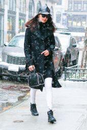 Bella Hadid - Leaving Her Apartment in New York 01/14/ 2017