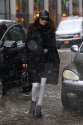Bella Hadid - Leaving Her Apartment in New York 01/14/ 2017