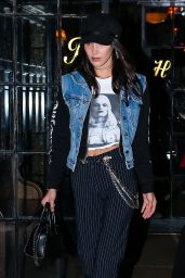 Bella Hadid - Steps Out in NYC 1/13/ 2017
