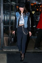 Bella Hadid - Steps Out in NYC 1/13/ 2017