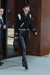 Bella Hadid Urban Style - Out in New York City 01/15/ 2017