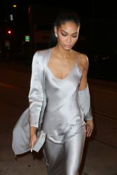 Chanel Iman at Catch LA in West Hollywood 1/9/ 2017