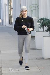 Chloe Moretz - Running on Her Way to Portofino Beverly Hills 1/14/ 2017