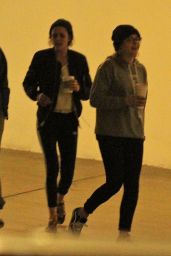 Chloë Grace Moretz & Kristen Stewart - Leaving Dinner With Friends in West Hollywood, January 2017