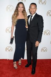Chrissy Teigen – Producers Guild Awards in Beverly Hills 1/28/ 2017