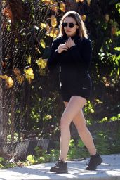Elizabeth Olsen - Hiking in Los Angeles 1/24/ 2017 