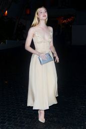 Elle Fanning at Chateau Marmont For Golden Globes Party in LA 1/8/ 2017