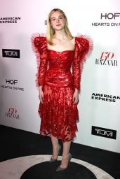 Elle Fanning – Harper’s Bazaar 150 Most Fashionable Woman Cocktail Party in LA 1/27/ 2017