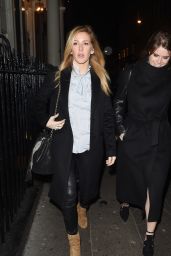 Ellie Goulding - Leaving the Arts Club in London 1/25/ 2017 
