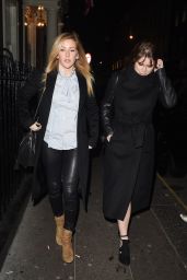 Ellie Goulding - Leaving the Arts Club in London 1/25/ 2017 