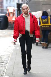 Elsa Hosk - Out in NYC 1/11/ 2017 