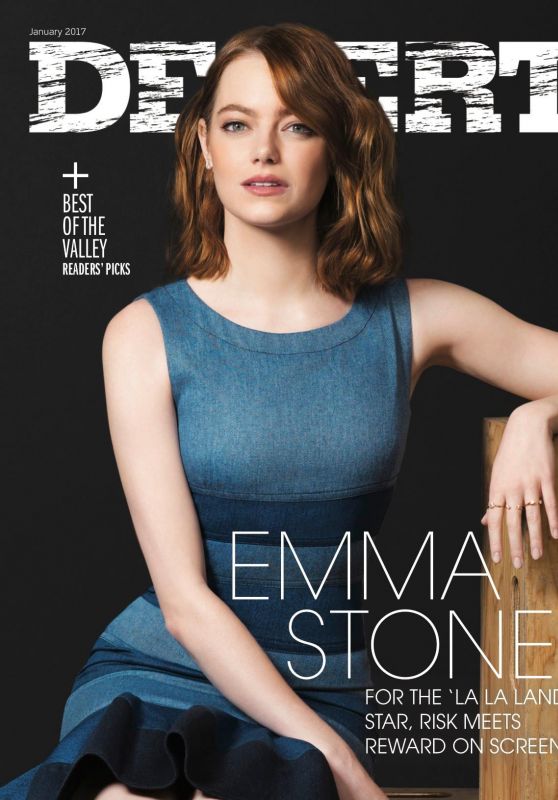 Emma Stone - Desert Magazine January 2017 Issue 