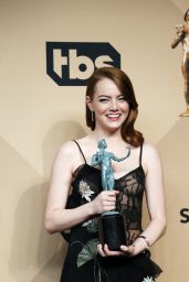 Emma Stone – SAG Awards in Los Angeles 1/29/ 2017 (Part II)