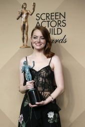 Emma Stone – SAG Awards in Los Angeles 1/29/ 2017 (Part II)