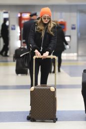Gigi Hadid - Arrives at JFK Airport in NYC 1/13/ 2017