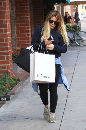 Hilary Duff - Shopping in Beverly Hills 1/11/ 2017