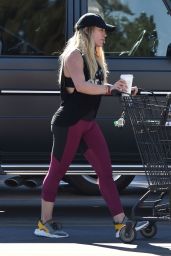 Hilary Duff - Stops by a Grocery Store For a Little Shopping in Studio City 1/17/ 2017