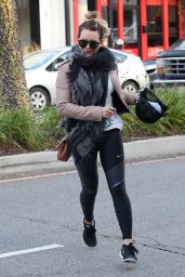 Hilary Duff - Stops by a Gym for a Workout in Studio City 1/24/ 2017 