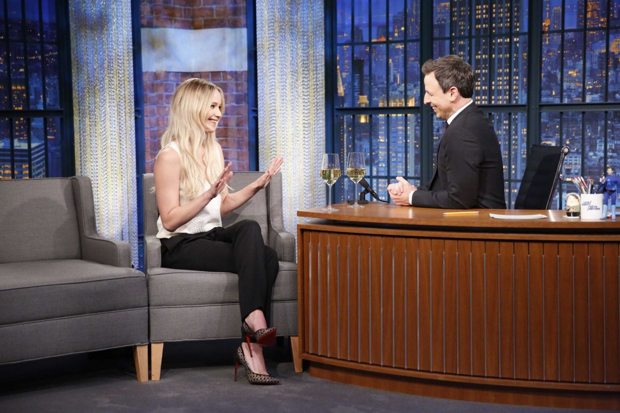 Jennifer Lawrence - Late Night With Seth Meyers New Year’s Eve Special