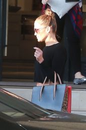 Jennifer Lopez and Leah Remini Shopping at Barneys New York in Beverly Hills 1/6/ 2017 
