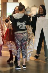 Jennifer Lopez in Spandex - Shopping in Beverly Hills 01/13/ 2017
