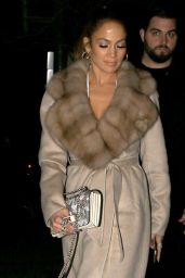 Jennifer Lopez Night Out Style - Los Angeles, California 1/27/ 2017