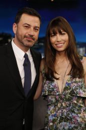 Jessica Biel - Jimmy Kimmel Live! in Hollywood 01/11/ 2017