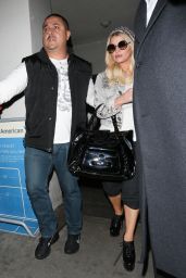 Jessica Simpson at LAX Airport in LA, January 2017