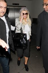 Jessica Simpson at LAX Airport in LA, January 2017