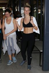 Julianne Hough at Soul Cycle in Hollywood 1/21/ 2017 