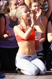 Julianne Hough - Finishes Leading Fer fitness Class in Los Angeles, CA 1/14/ 2017