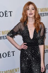 Katherine McNamara – Moet Moment Film Festival in Los Angeles 1/4/ 2017