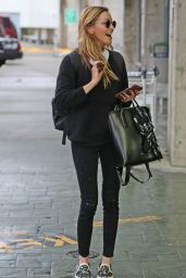 Katie Cassidy - Arrives Back in Vancouver, January 2017