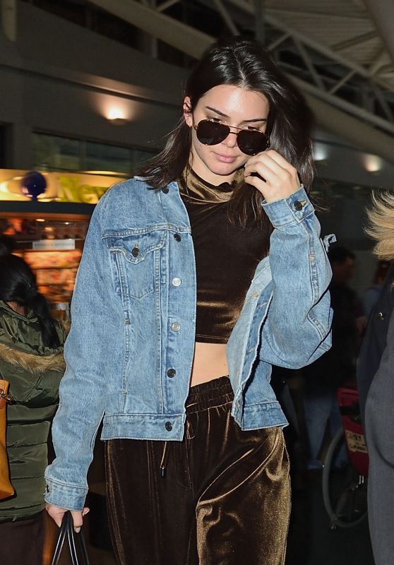 Kendall Jenner at JFK Airport 1/12/ 2017