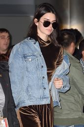 Kendall Jenner at JFK Airport 1/12/ 2017